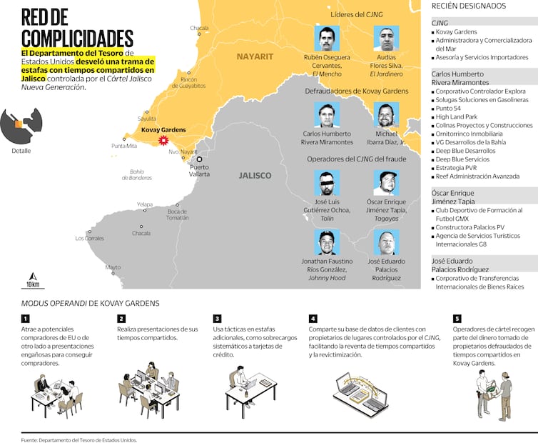 EU sanciona por fraude a resort ligado al CJNG