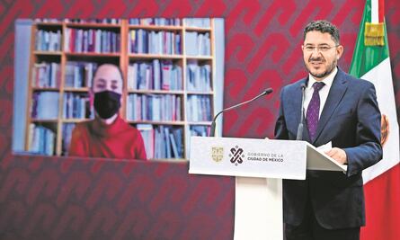 “Le vamos a regalar unos chocolates y un libro”; Martí Batres sobre boda de Sheinbaum y Tarriba