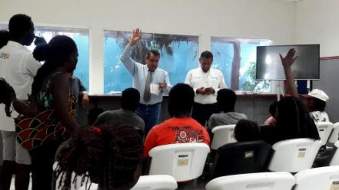 Nuevo Laredo, ruta de africanos en su camino a EU