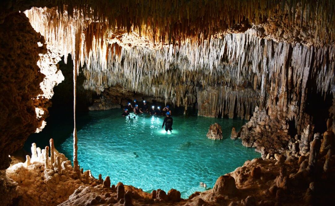 La expedición en las cavernas inundadas de Río Secreto ha sido multipremiada a nivel internacional. (Foto: Cortesía)