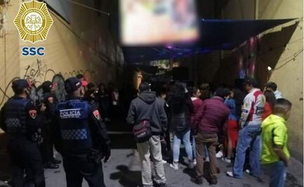 Dispersan fiesta sonidera en calles de la alcaldía Álvaro Obregón