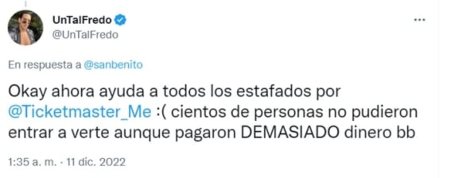 Critican a Bad Bunny por no pronunciarse tras el presunto fraude de Ticketmaster