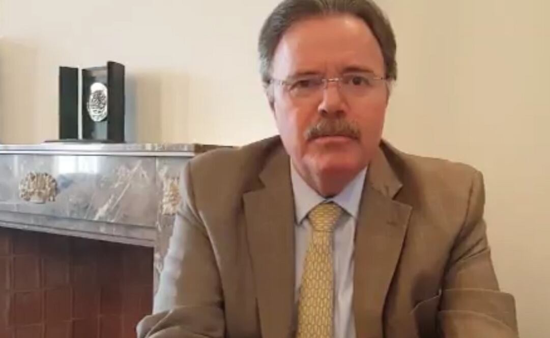 Eloy Cantú, Ambassador of Mexico to Belgium, shared his message on Twitter. (Photo: Taken from @EloyCantuS) 