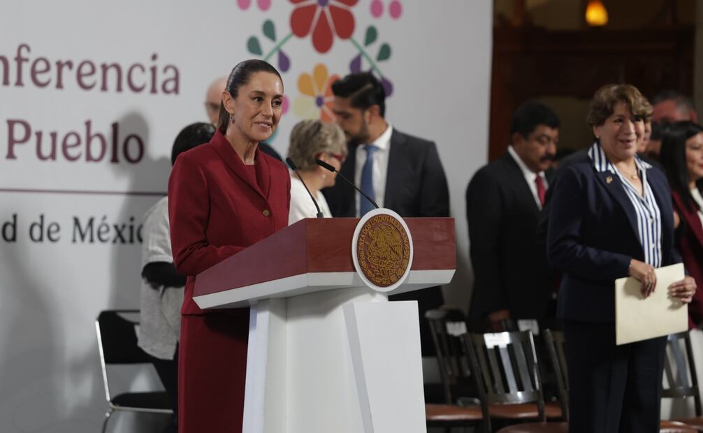 Pese a los señalamientos dos bancos y una casa de bolsa por presunto lavado de dinero por el Departamento del Tesoro de Estados Unidos, la presidenta Sheinbaum Pardo aseguró que el peso mexicano se mantiene sólido por la confianza de la economía. Foto: Carlos Mejía / EL UNIVERSAL