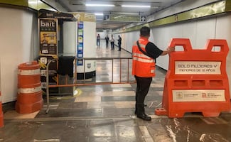 Fuertes lluvias ocasionan suspensión del servicio en tramo de la Línea 3 del Metro; ¿qué estaciones fueron afectadas? 