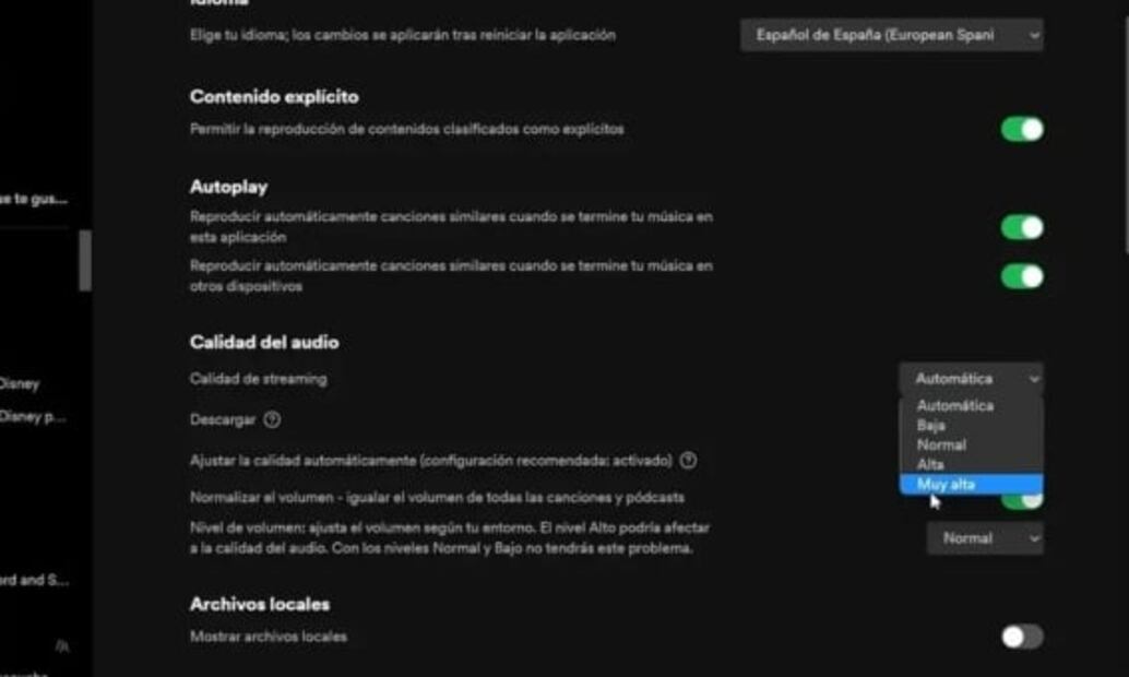 Cómo mejorar la calidad del audio en Spotify sin pagar más