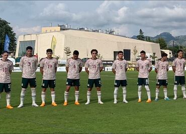 La Selección Mexicana inicia su participación en el Torneo Maurice Revello con victoria