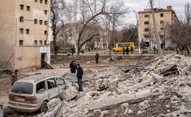 Impacta misil ruso en Járkiv, Ucrania; se reportan 10 muertos y 16 heridos