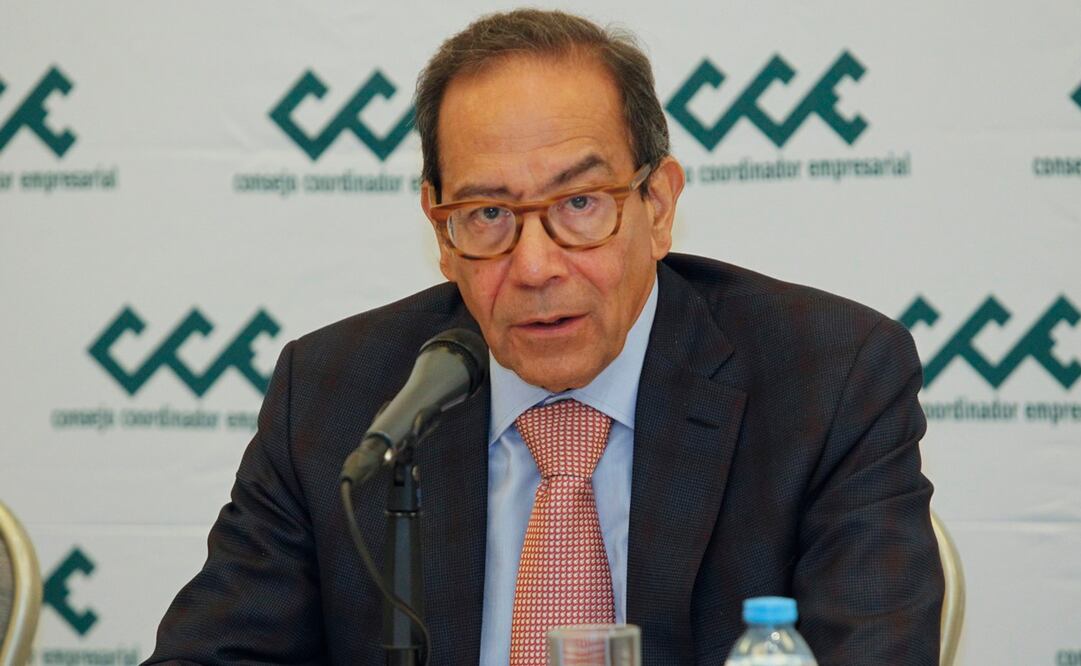 Foto: Carlos Salazar Lomelí, presidente del CCE (Archivo / EL UNIVERSAL)