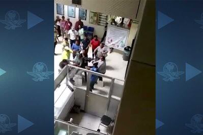 Detienen a hombre que provocó riña en IMSS de Los Mochis
