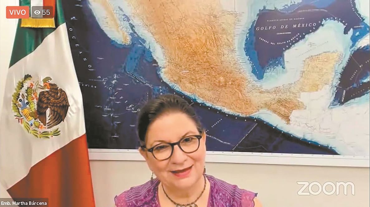 Martha Bárcena, embajadora de México en Estados Unidos, dijo que se busca evitar otro hecho como el asesinato de mexicanos en un centro comercial de El Paso, Texas, en 2019. @ MARTHA_ BARCENA