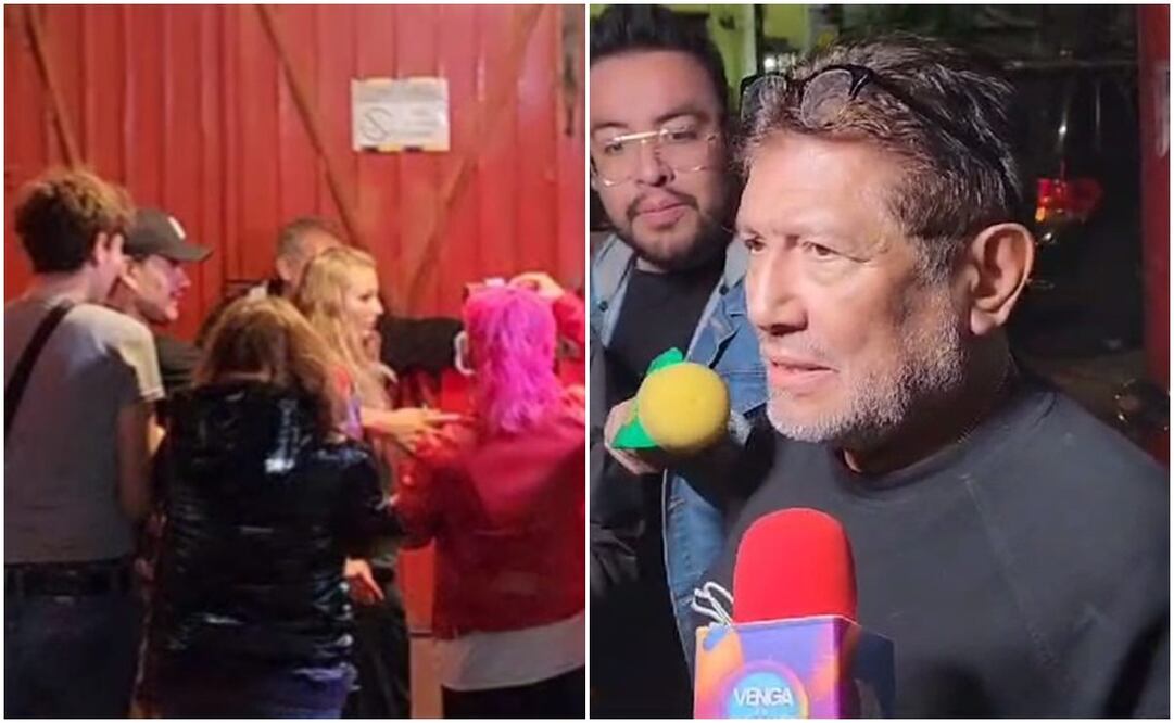 Irina Baeva huye del salón Los Ángeles por una puerta y Juan Osorio confirma su salida de "Aventurera". Foto: Jesús Díaz/EL UNIVERSAL