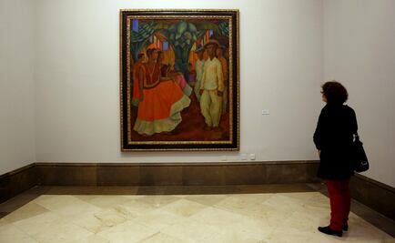 "Baile de Tehuantepec", de Rivera, protagoniza exposición en Madrid