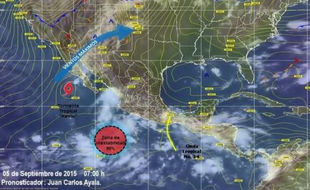 Tropical Depression Seven hovers on the Atlantic