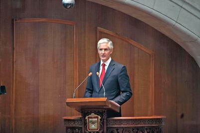 Del Mazo destaca ingresos por remesas