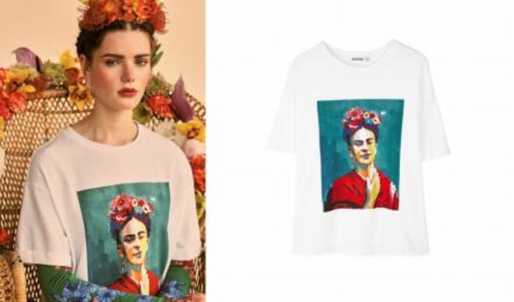 Stradivarius lanza colección inspirada en Frida Kahlo y arrasa Internet