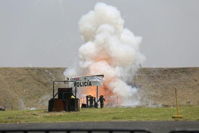 SSP capitalina destruye 8 toneladas de pirotecnia 