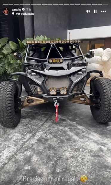 El nuevo coche del Canelo Álvarez