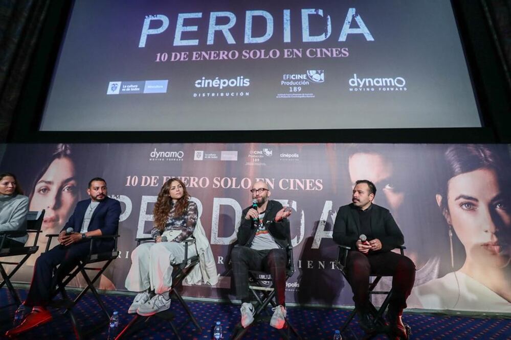 El elenco de "Perdida" realizó una conferencia de prensa. Foto: Diego Simón Sánchez