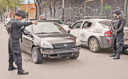 Robo de auto baja 11.3% con respecto a 2017, afirma PGJ