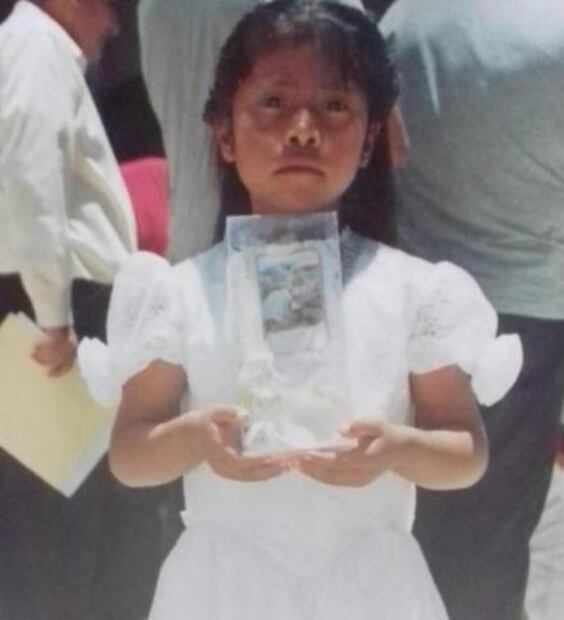Las tiernas fotos de Yalitza Aparicio cuando era niña