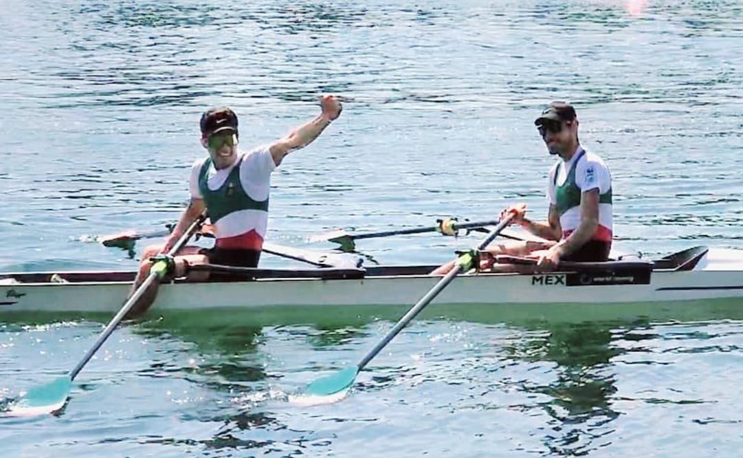 Los mexicanos Alexis López y Miguel Carballo consiguen boleto a París 2024 en remo