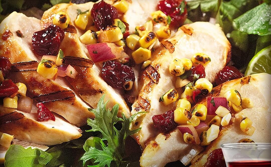 Lomo de cerdo con cereza. Foto: Instagram