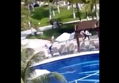 Genera pánico filmación de serie en Veracruz