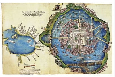 Visión y destrucción  de la ciudad de México