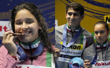 Aranza Vázquez, Diego Balleza y Viviana del Ángel entregan las primeras medallas a México en el Campeonato Mundial de Fukuoka