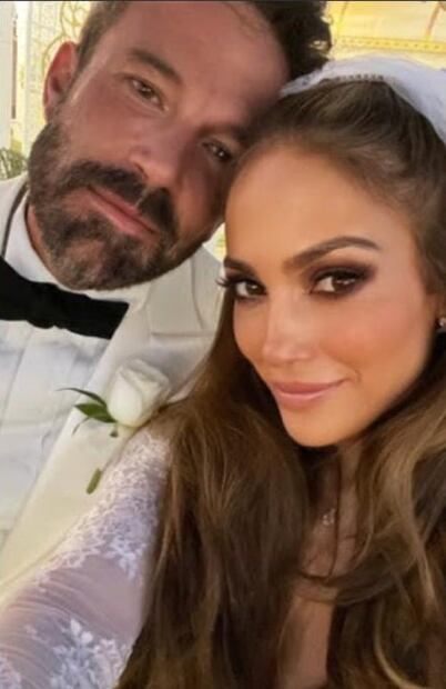 Los vestidos de novia que JLo usó en su boda con Ben Affleck 