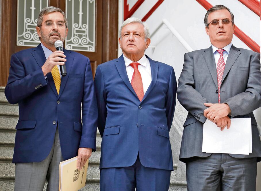 El presidente electo, Andrés Manuel López Obrador, propuso a Juan Ramón de la Fuente para representar a México ante la ONU, un cargo que deberá ser ratificado por el Senado  (AGUSTÍN SALINAS. EL UNIVERSAL)