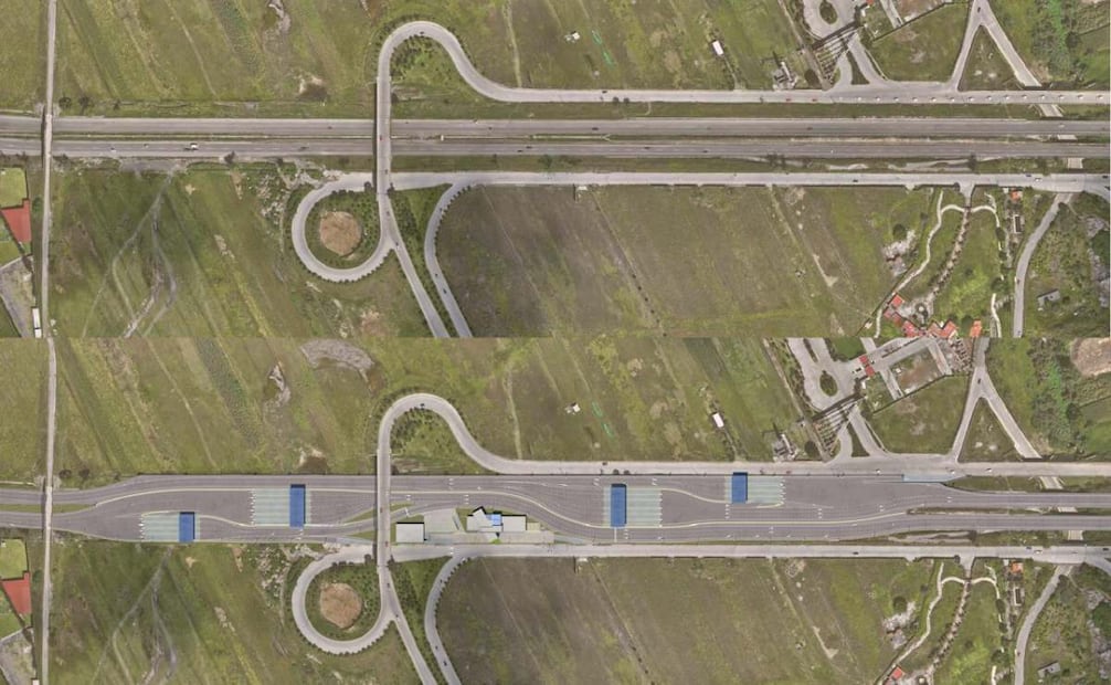 Puebla reubicará la caseta de la Vía Atlixcáyotl para mejorar movilidad y seguridad vial (04/11/2025). Foto: Especial