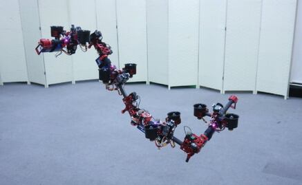 Crean “drone dragón” capaz de cambiar de forma en el aire