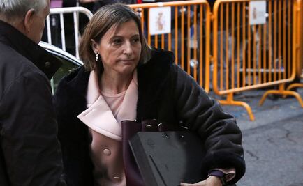 Dictan cárcel para presidenta del Parlamento de Cataluña