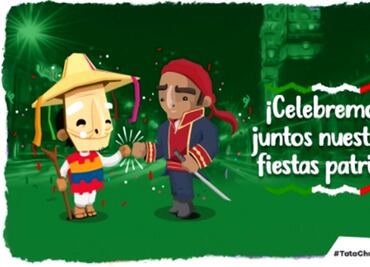 Políticos muestran en redes su patriotismo