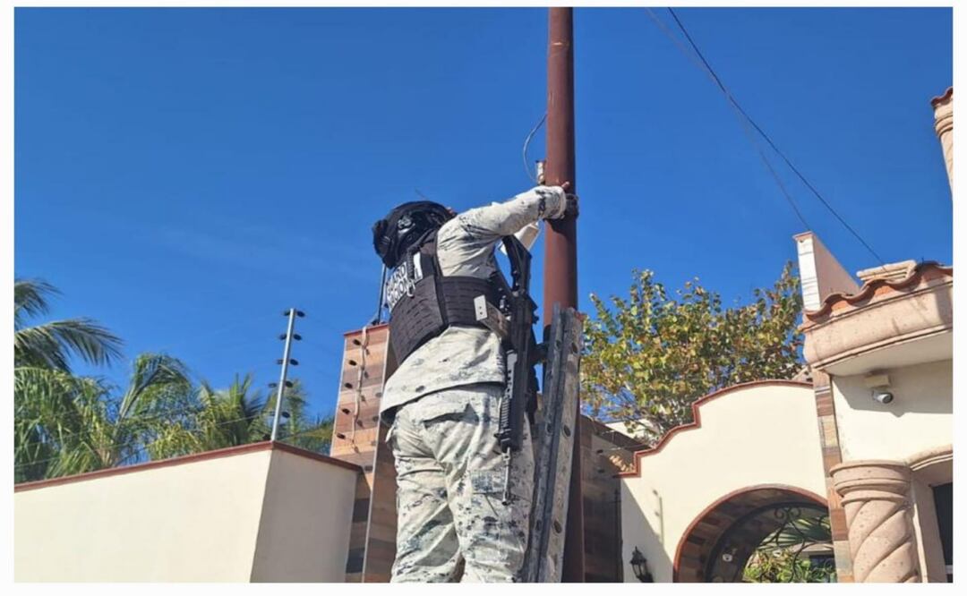 Amplían operativos para retirar cámaras de videovigilancia clandestinas en Sinaloa; suman más de mil desactivadas. Foto: Especial