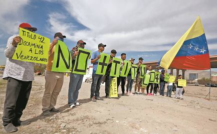 Venezolanos protestan contra la violencia de EU