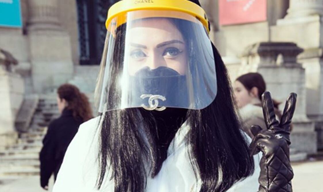A propósito del coronavirus algunas marcas han lanzado sus propias mascarillas con un toque fashion / Foto: Instagram