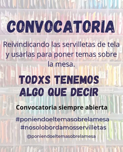 Convocatoria abierta para Pongamos el Tema sobre la Mesa, cualquier interesado puede participar. Foto: Cortesía Pongamos el Tema sobre la Mesa/ESPECIAL.