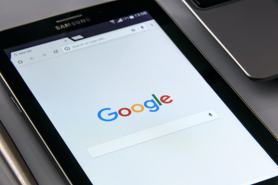 Google. Fuente: Pexels