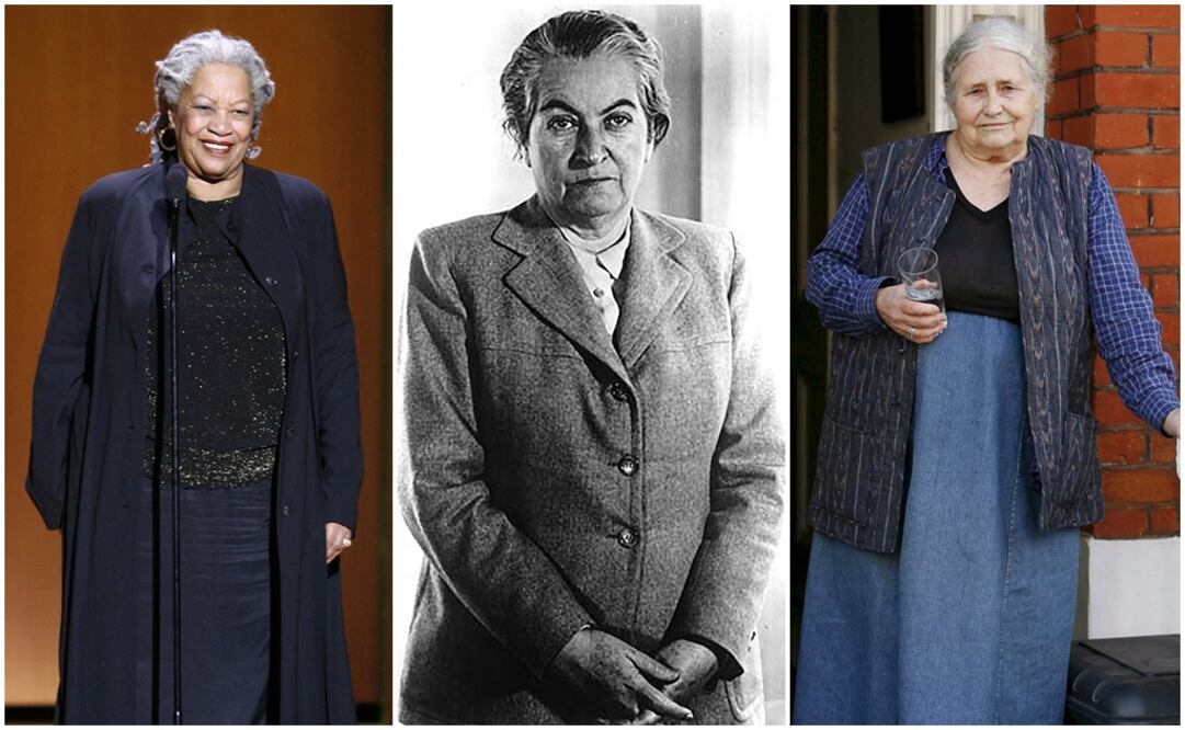 Toni Morrison, Gabriela Mistral y Doris Lessing son algunas de las escritoras que han ganado el premio de la Academia Sueca. Fotos: archivo