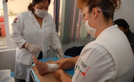 Así se deben cuidar los pies de los pacientes diabéticos