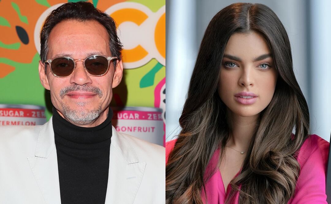 Marc Anthony y Nadia Ferreira. Fuente: Producción El Universal