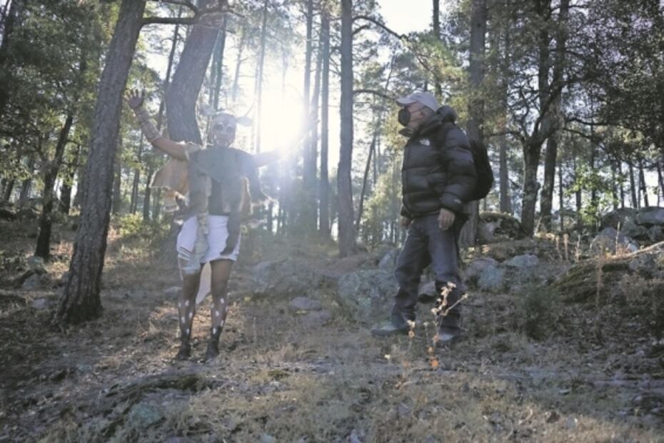 Rarámuris corren y guían filme "37 kms"