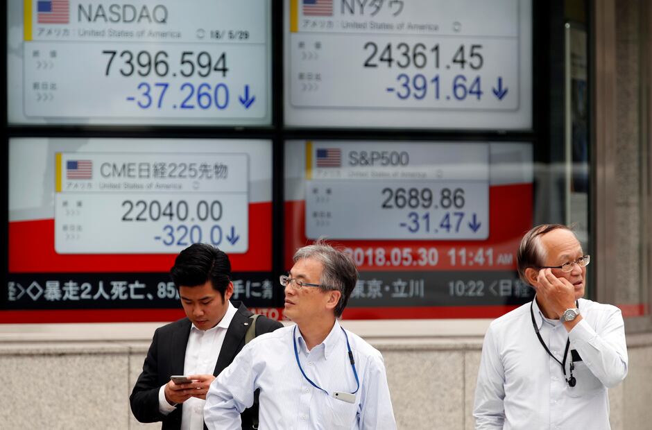 En Asia, el principal índice de la Bolsa de Tokio, el Nikkei, cerró con un crecimiento del 0.23%. Foto: EFE