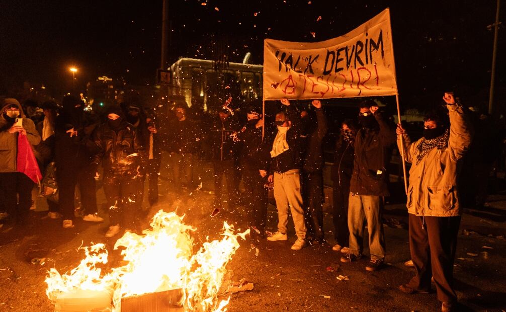Protestas en Turquía. Foto: EFE