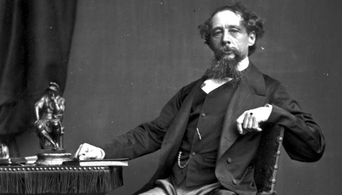 Charles Dickens (1812–1870), novelista inglés, autor de clásicos como Oliver Twist, David Copperfield y Un cuento de Navidad. Crédito: Report.cat