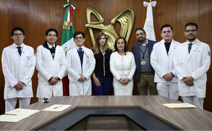 IMSS reconoce a 5 médicos internos que fueron chambelanes de quinceañera en hospital de Toluca