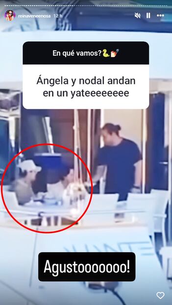 Sugieren que en la imagen se encuentran Ángela Aguilar y Christian Nodal, disfrutando de su Luna de Miel.
Foto: Instagram